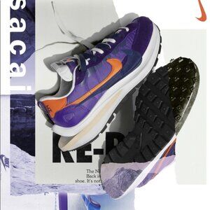 Nike X Sacai VaporWaffle Dark Iris